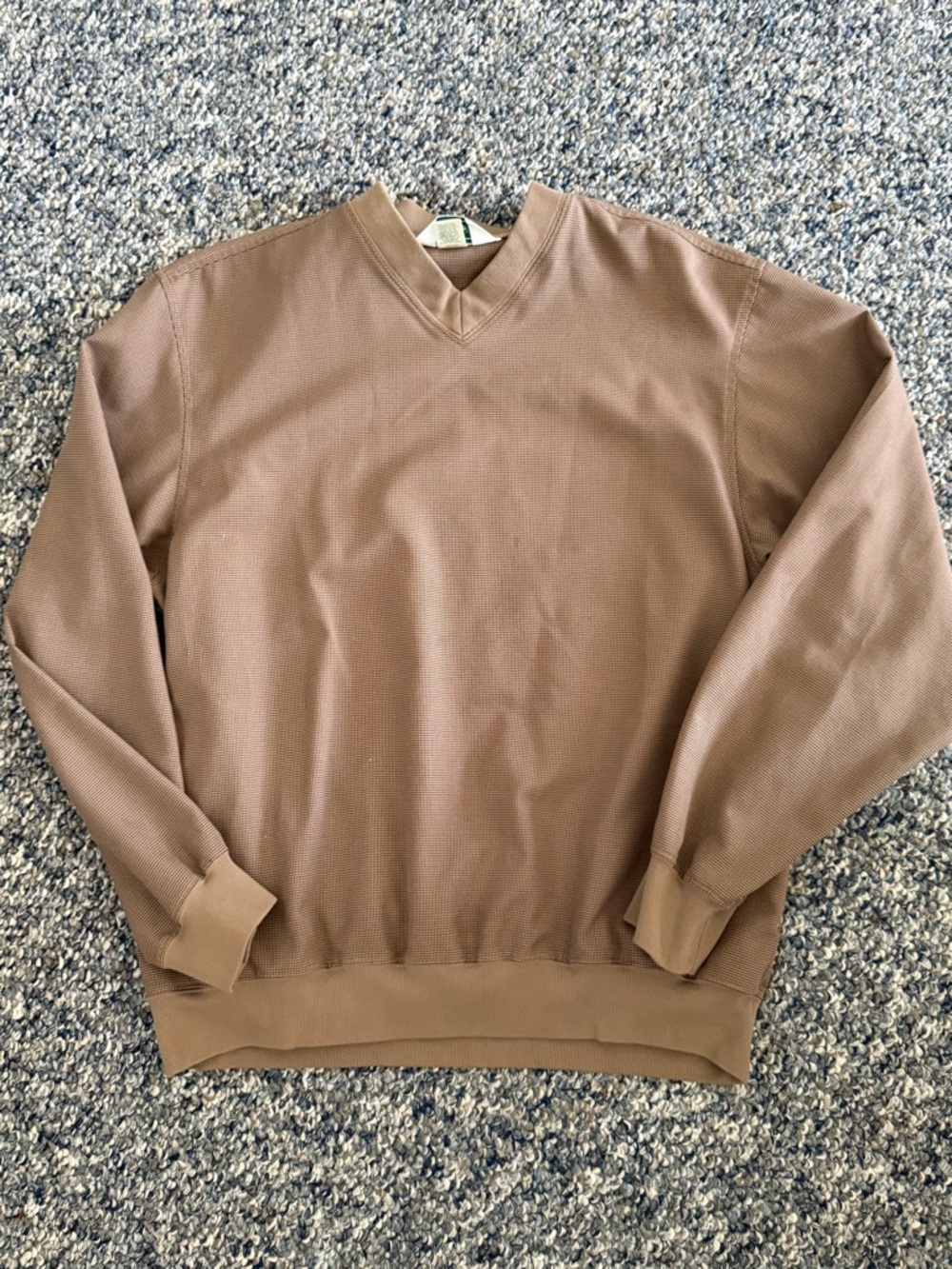 Vintage LL Vean Men's V-Neck Golf Sweater